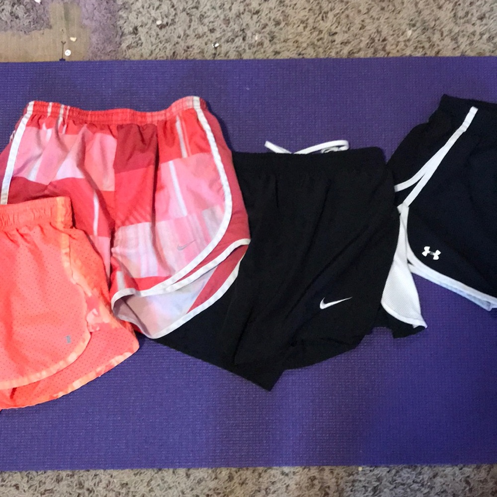 BUNDLE OF 4 ATHELTIC SHORTS